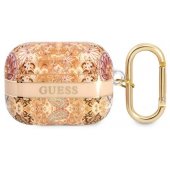 GUAPHHFLD Case for Airpods Pro Gold Paisley