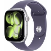 Watch Series 11 42mm Silver / Purple Fog Sport Band - S/ M