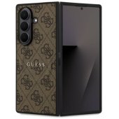 PU Leather 4G Colored Ring Magnetic Case Samsung Galaxy Z Fold 7 Brown