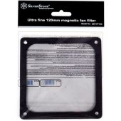Ultra Fine Fan Dust Filter SST-FF123B 120mm Magnet Black