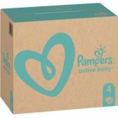 Active Baby Nappies, Size 4, 180 Diapers, 9kg-14kg