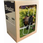 Reel with hose 1/ 2" 25 meters, gun, fittings
