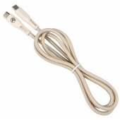 Green Data Cable Type-C to Type-C 3A PD60W 1m Nylon Cream