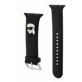 Watch 38/ 40/ 41mm 3D Rubber Karl Head Black