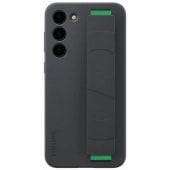 "Silicone Cover with Strap Galaxy S23 Plus (EF-GS916TBE)" Black