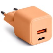 CLS30-AC USB-A / USB-C 30W Peach
