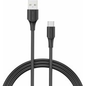 CTHBF USB-A 2.0 to USB-C 3A 1m Black