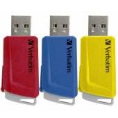 3 x 16GB Store ®n® Click USB 3.2 Blue/ red/ yellow