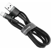 USB to Lightning 1.5A 2m Black/ Grey