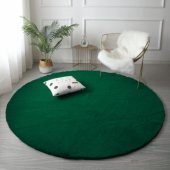 Strado Rabbit Round Rug Strado 180x180 BottleGreen (Green)