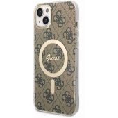 4G MagSafe Case + Wireless Charger iPhone 14 Plus beige