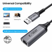 UltraBoost Adapter USB 3.0 RJ-45 Grey
