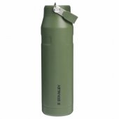 The IceFlow Bottle Flip Straw 2.0 green