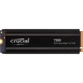Crucial T500 1TB (black, PCIe 4.0 x4, NVMe, M.2 2280, with heatsink)