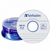 BD-R 25 GB 6x 25 pieces (43837)