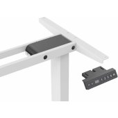 Electrically Height-Adjustable Table Frame DA-90453 White