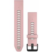 20mm QuickFit Silicone Strap Dust Rose/ Fog Gray