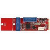 62843 M.2 Key B + M male> 2 x USB 3.0 pin header