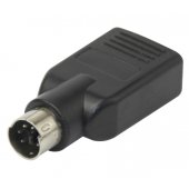 adapter USB - PS/ 2 Black