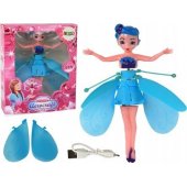 Hand Controlled Magic Blue Fairy Flying Doll