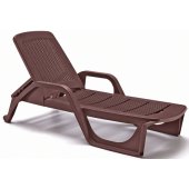 Nilo 190x71x30-94cm Brown
