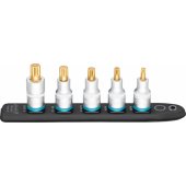 Hazet SmartRail 1/ 2 socket set, multi-tooth, 5 pieces (black, M6 - M14