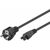 93586 Power supply cord (safety plug) 1.8 m Black