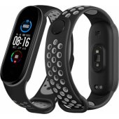 Silicone Strap Xiaomi Mi Band 7/ 6/ 5 Black