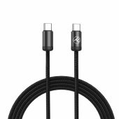 Minimalist USB-C to USB-C cable, 240W,2m, black