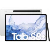 Galaxy Tab S8+ Wi-Fi 12.4" 128GB SM-X800 Silver (SM-X800NZSAEUE)