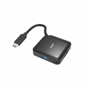 00200112 USB Hub 3.0 4-port Type-C Black