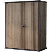 Signature 1400L Deco Vertical Shed Brown