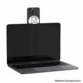 iPhone magnetic mount f or MacBook white