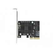 DeLOCK PCIe 5P SATA x4 LP 90498