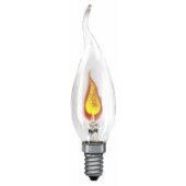 Clear Candle shape dimmable Content 230V E14 3W