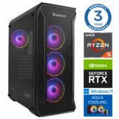 AQUA Ryzen 5 7600X 16GB 500SSD RTX5070 12GB W11Home