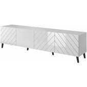 ABETO 200x42x52 White/ Glossy White