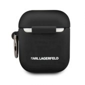 "Klaccsilkhbk Silicone Case Apple Airpods 1 / 2" Black