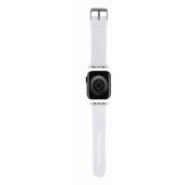 Watch 42/ 44/ 45/ 49mm 3D Rubber Choupette Head Strap White