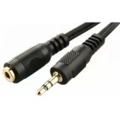3.5 mm Stereo Audio Extension Cable 5m Black CCA-421S-5M
