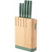 6-pc Knife Block Set Forest