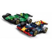 60445 F1 Truck with RB20 & AMR24 F1 Cars