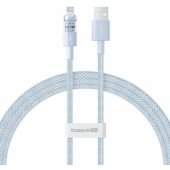 Fast charging cable Gem USB A - Lightning 2.4A 1m Blue