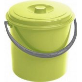 Curver Bucket 12l With Lid Green 235237 CURVER