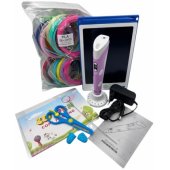 3D printing pen 7in1 5m x 20 Colors Pink RF-3DPEN-7IN1-PI