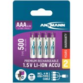 AAA 1.5 V / 500 mAh 4pcs (1311-0028)
