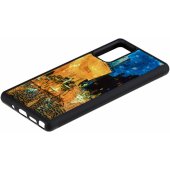 "SmartPhone case Samsung Galaxy Note 20" Cafe Terrace Black