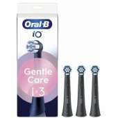 Brush Head iO Gentle Care Black 3pcs