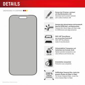 Apple iPhone 17 Pro Privacy Screen Glass Full Cover MM