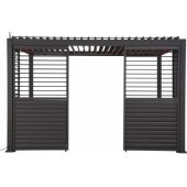 Adjustable Blind Wall MIRADOR-111 3m Dark Grey